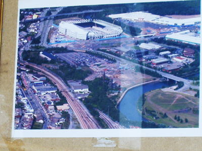 Ariel View of the Libertry Stadium